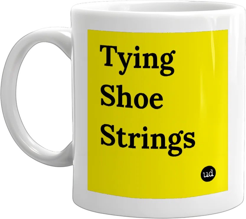 Tying Shoe Strings front