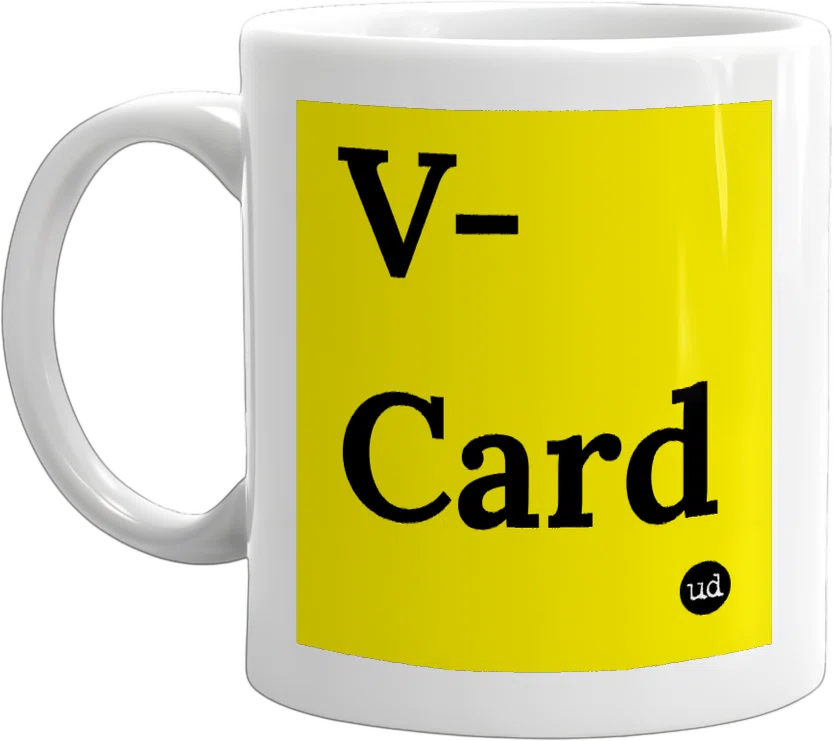 V-Card front