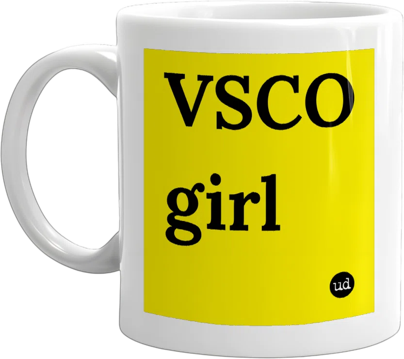 VSCO girl front