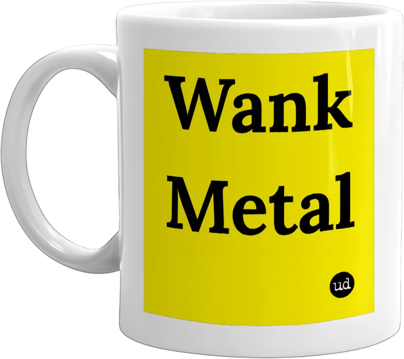 Wank Metal front