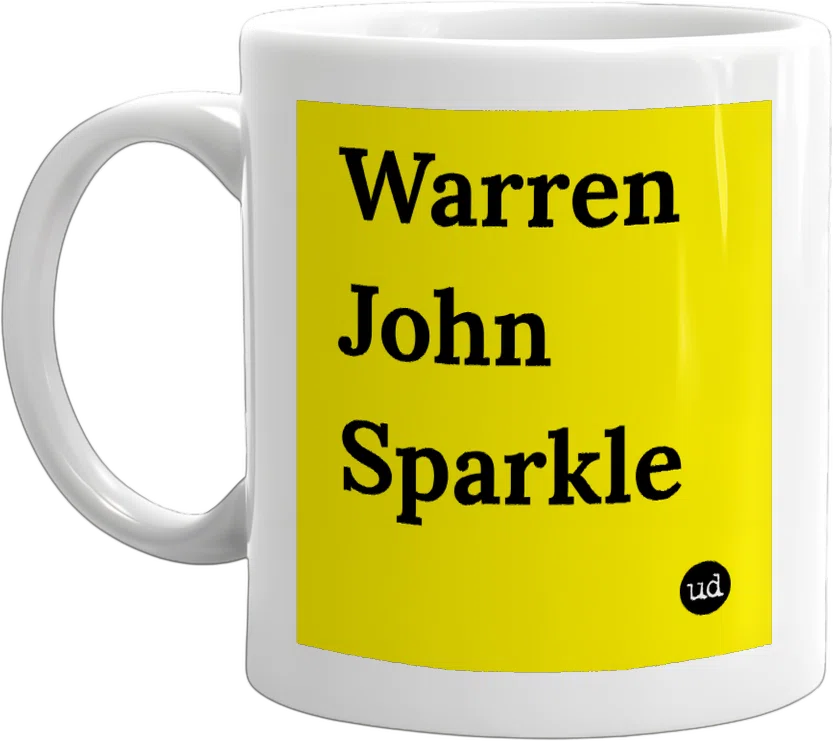 Warren John Sparkle front
