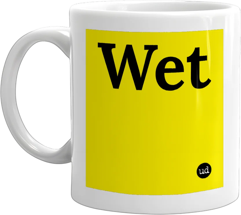 Wet front