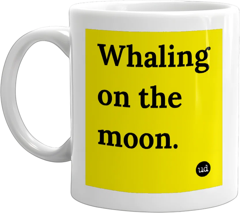 Whaling on the moon. front