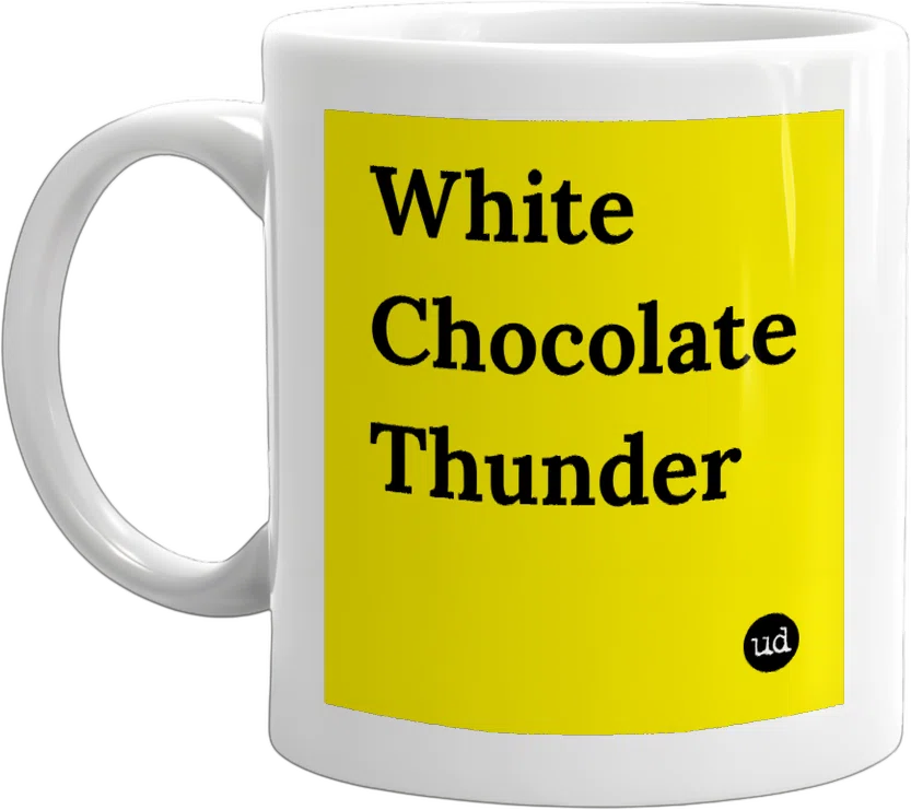 White Chocolate Thunder front