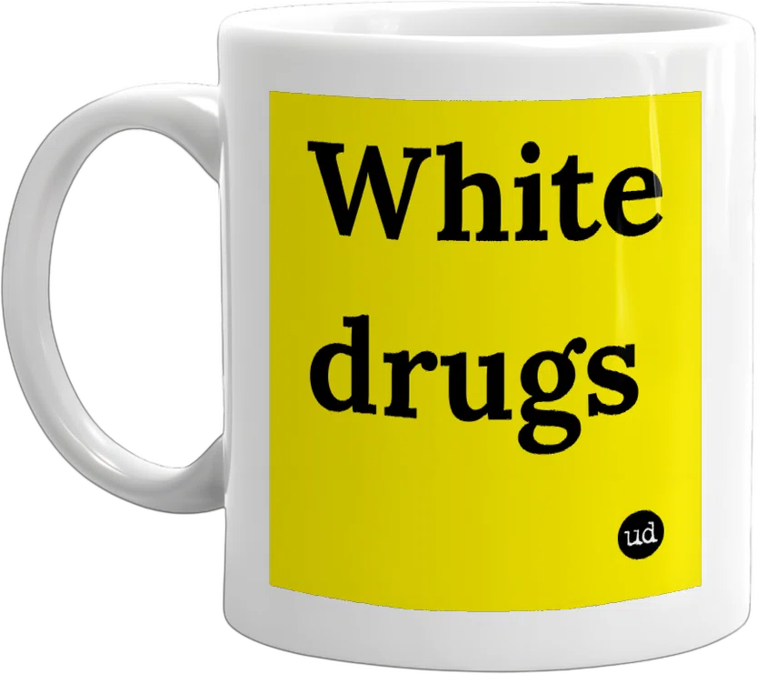 White drugs front