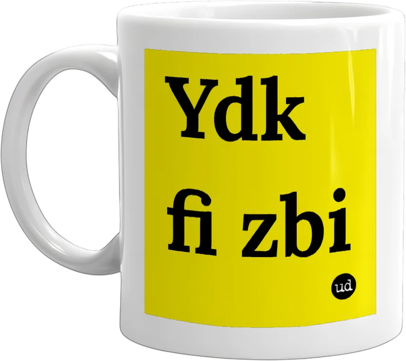 Ydk fi zbi front