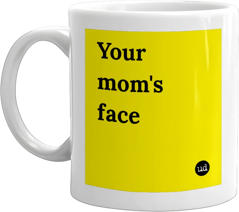 Your mom's face pouch front