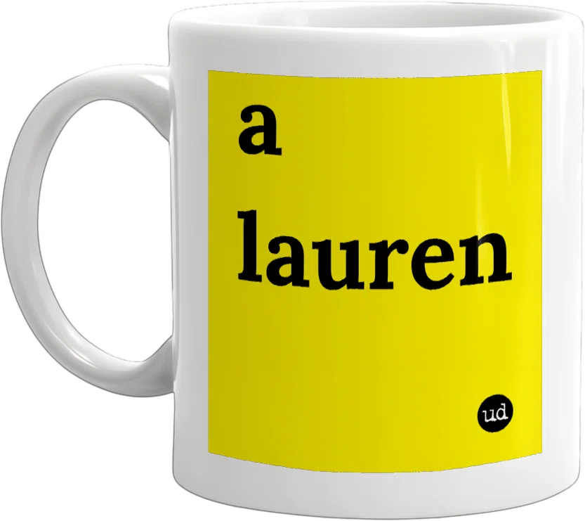 a lauren front