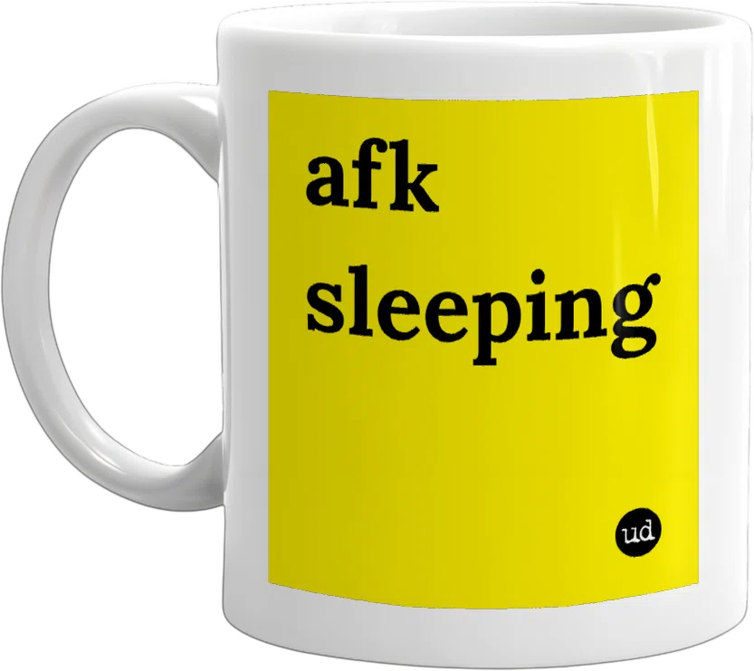 afk sleeping front