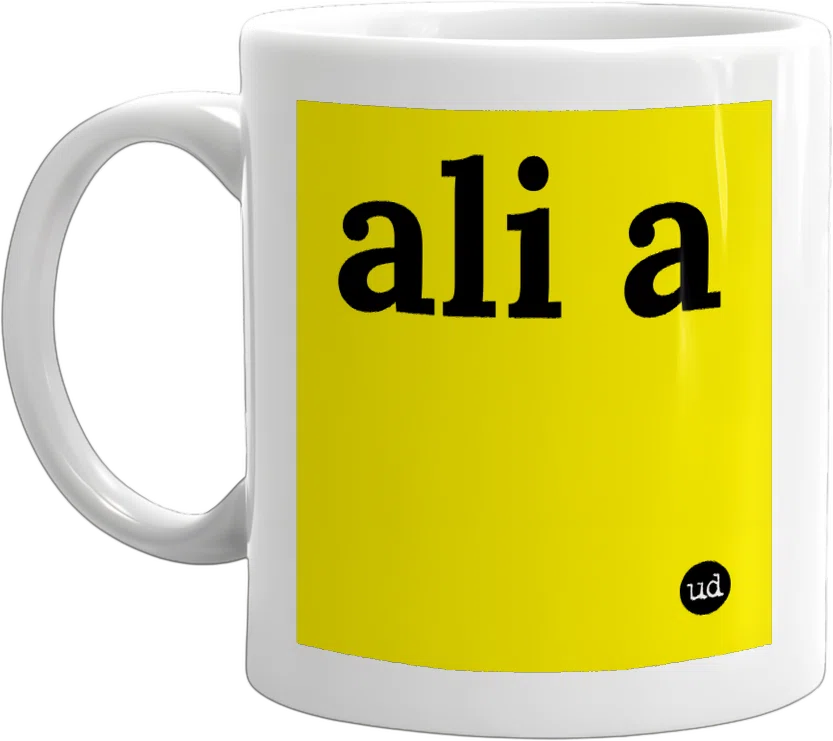 ali a front