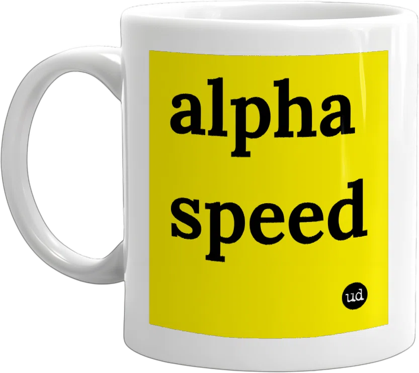 alpha speed front