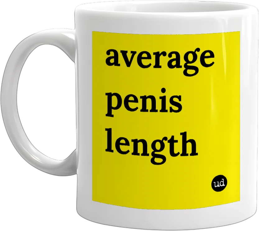 average penis length front