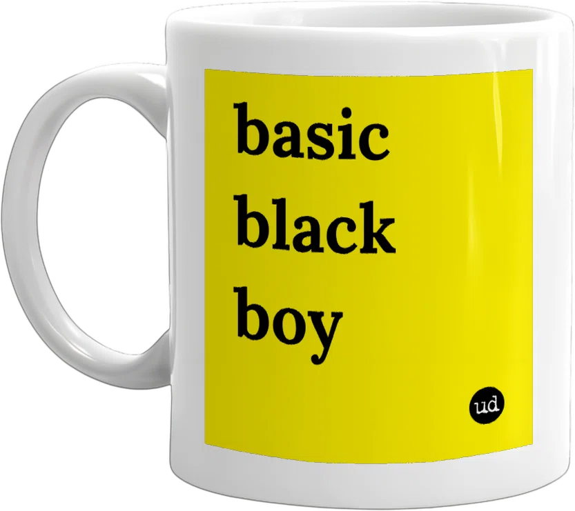 basic black boy front