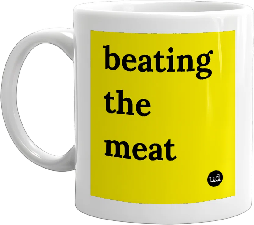 beating the meat front