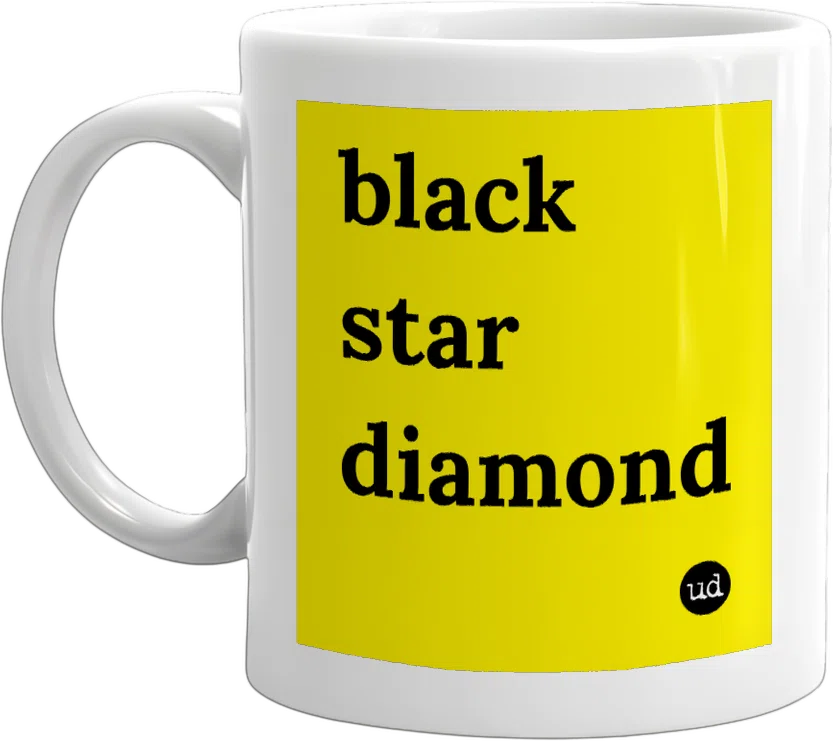 black star diamond front