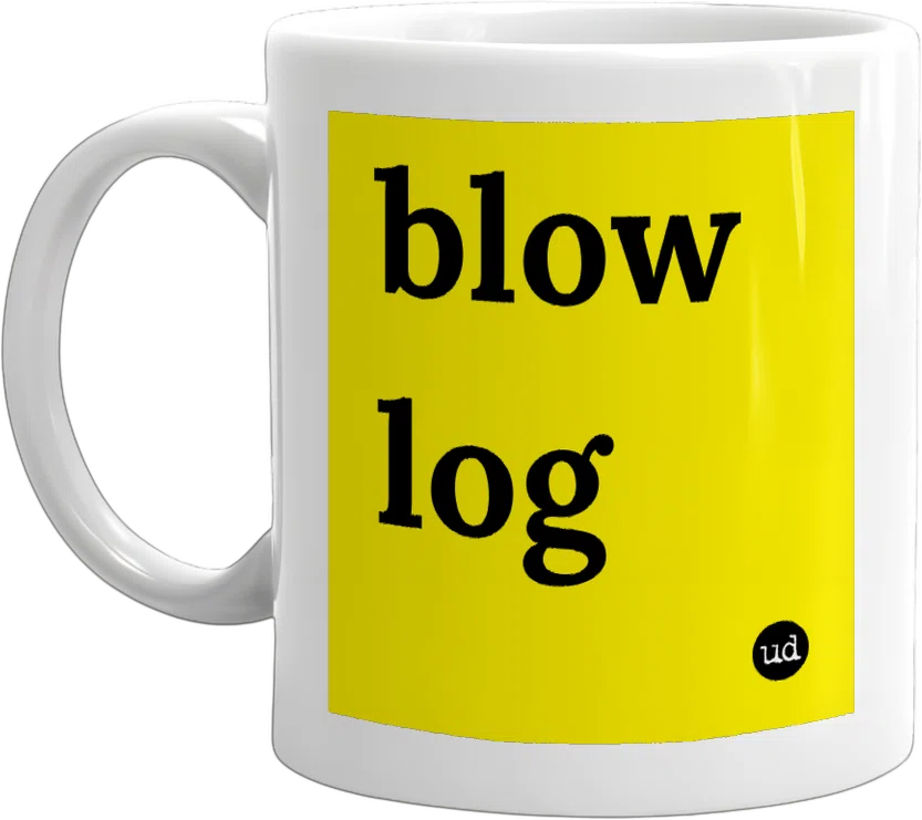 blow log front