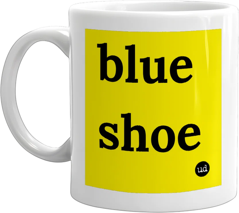 blue shoe front