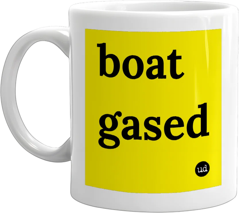 boat gased front