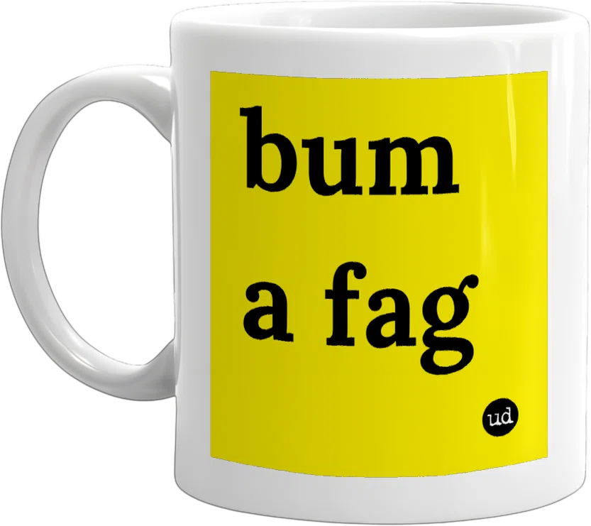 bum a fag front