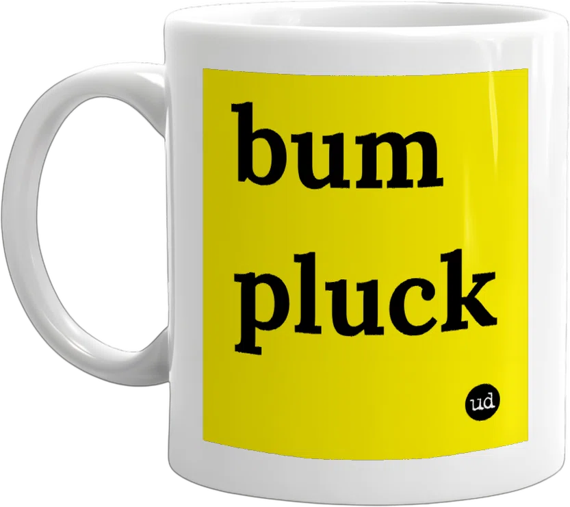 bum pluck front