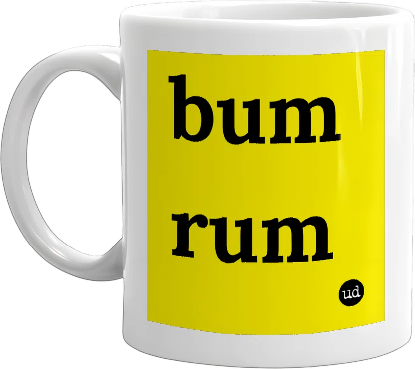 bum rum front