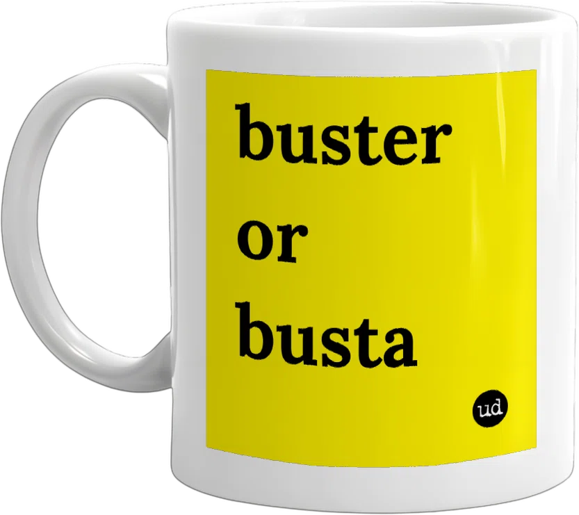 buster or busta front