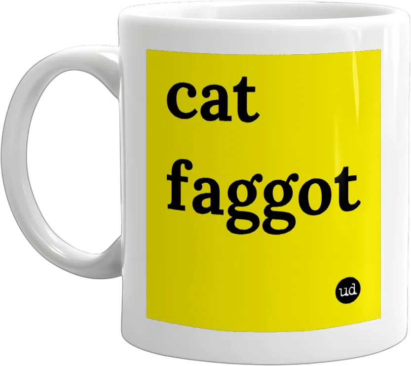 cat faggot front