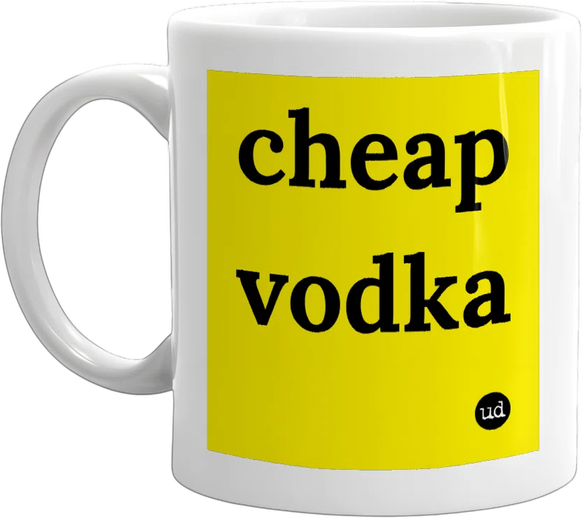 cheap vodka front