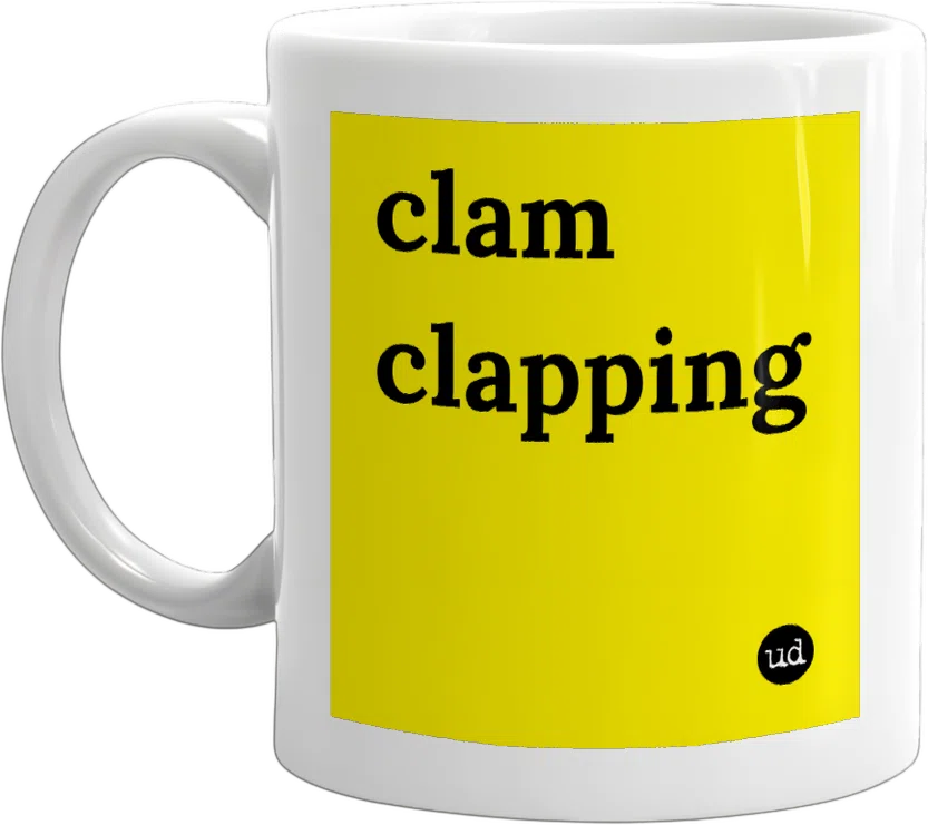 clam clapping front