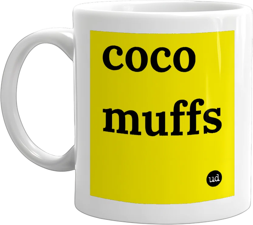 coco muffs front