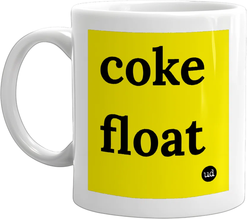 coke float front