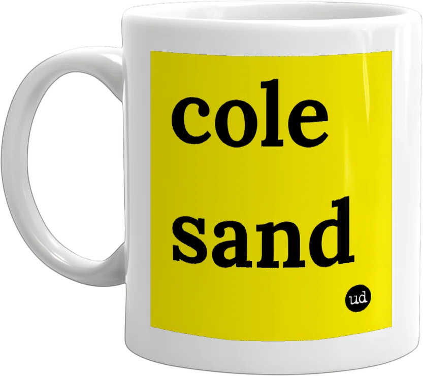 cole sand front