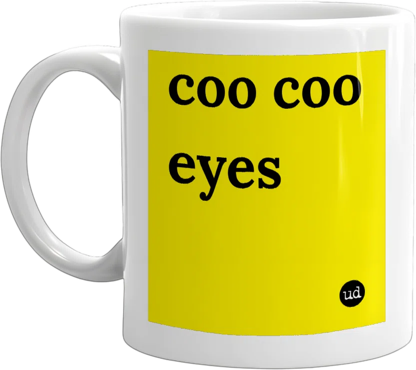 coo coo eyes front