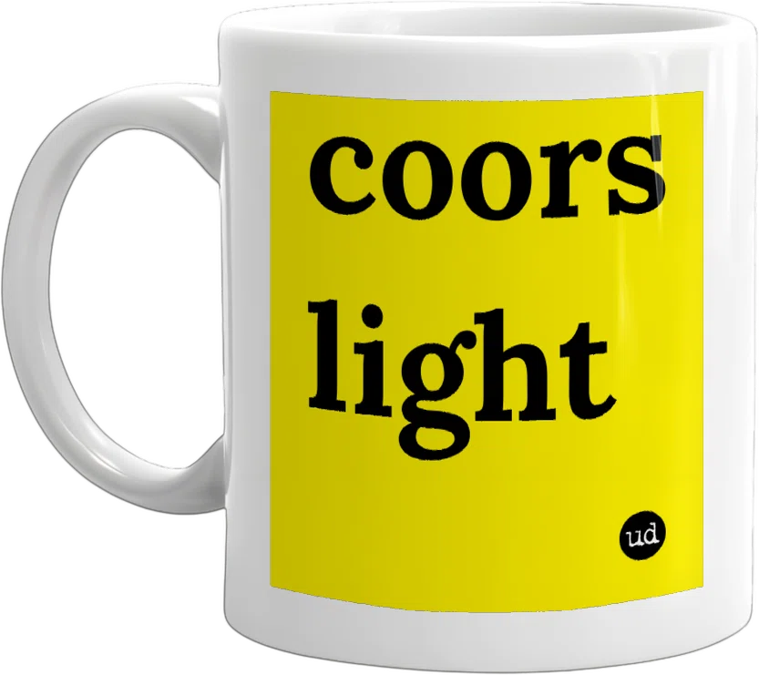 coors light front