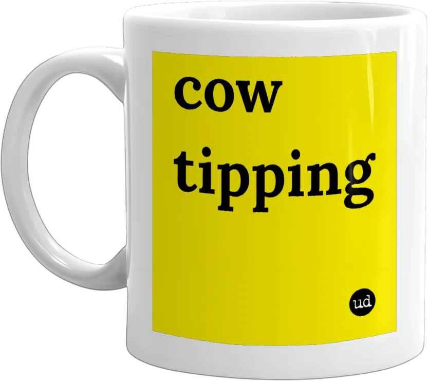 cow tipping front