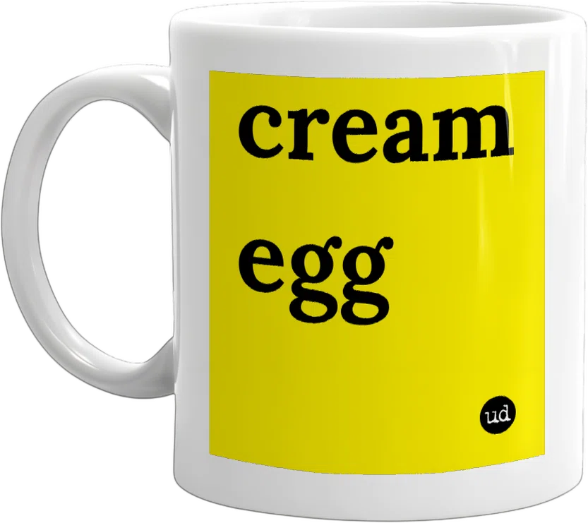 cream egg front