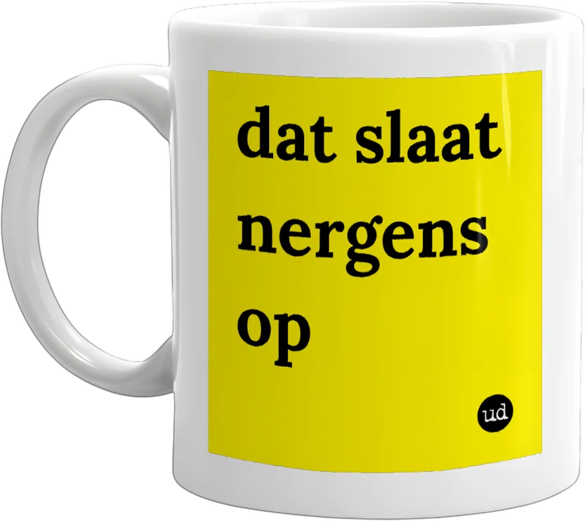 dat slaat nergens op front