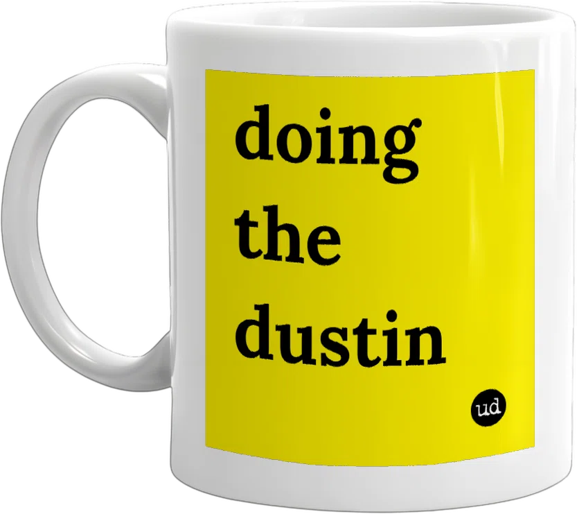 doing the dustin front