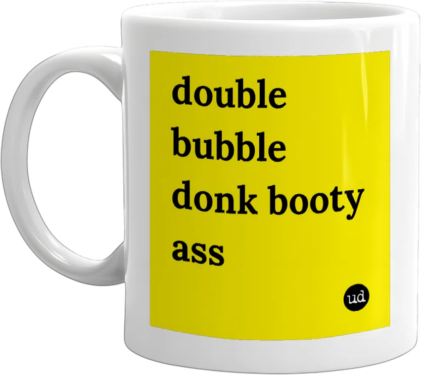 double bubble donk booty ass front