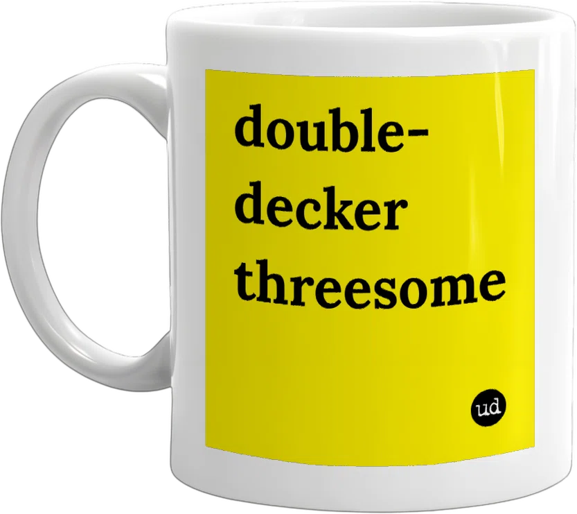 double-decker threesome front