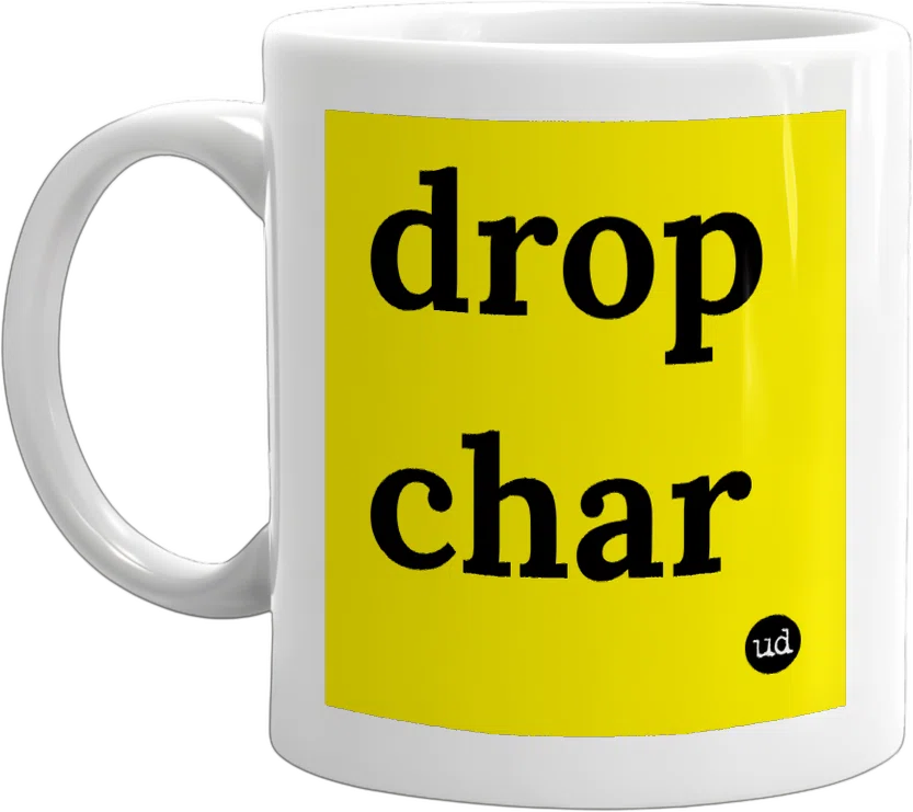 drop char front
