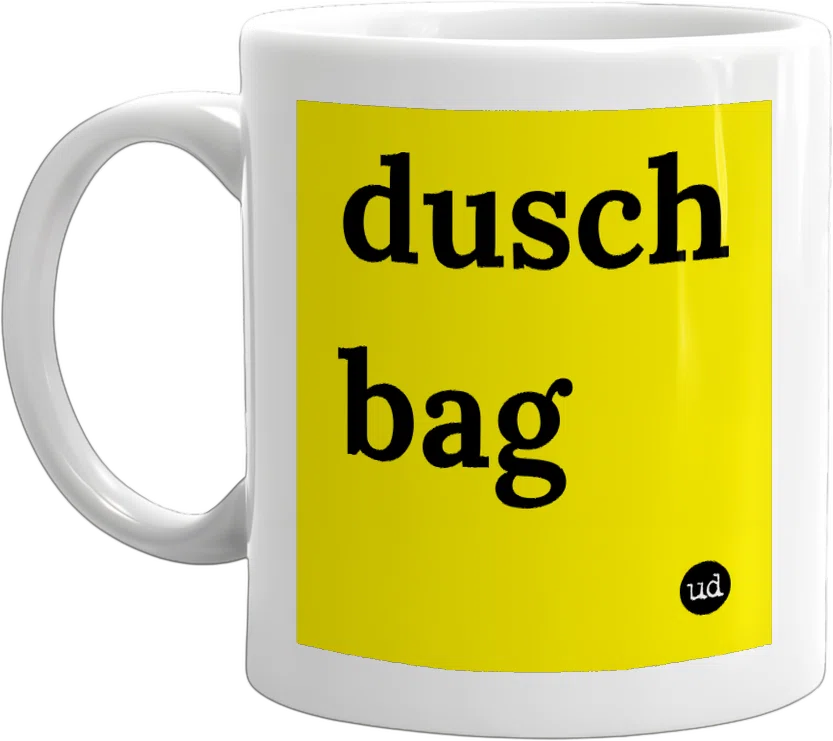 dusch bag front