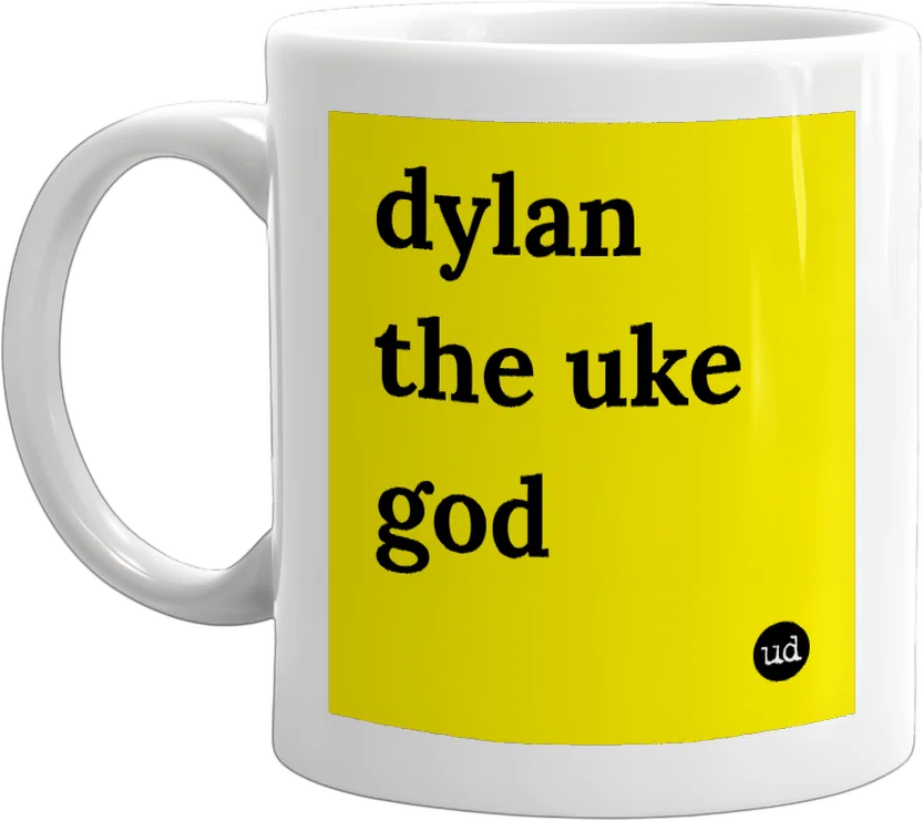 dylan the uke god front