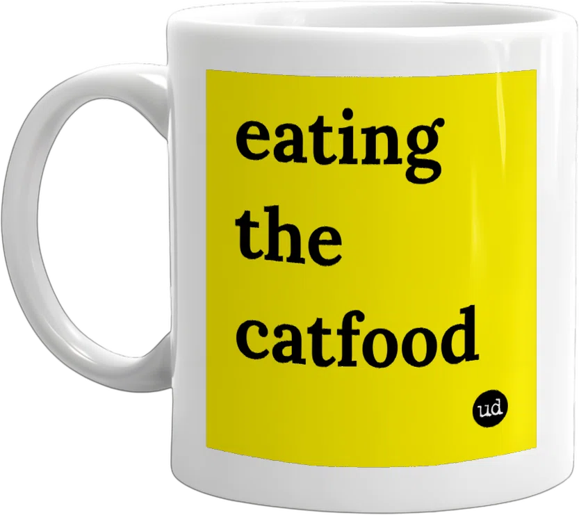 eating the catfood front