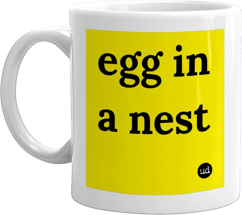 egg in a nest front