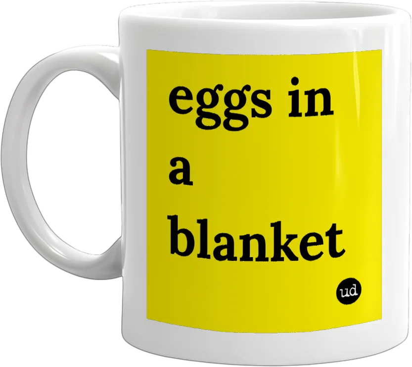 eggs in a blanket front