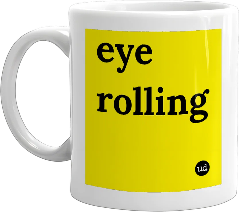 eye rolling front