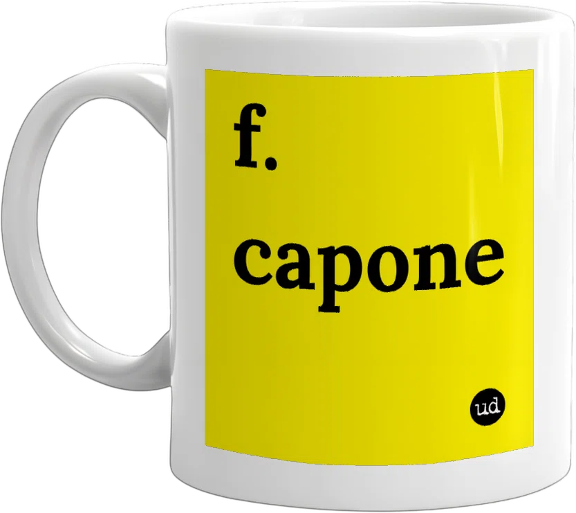 f. capone front