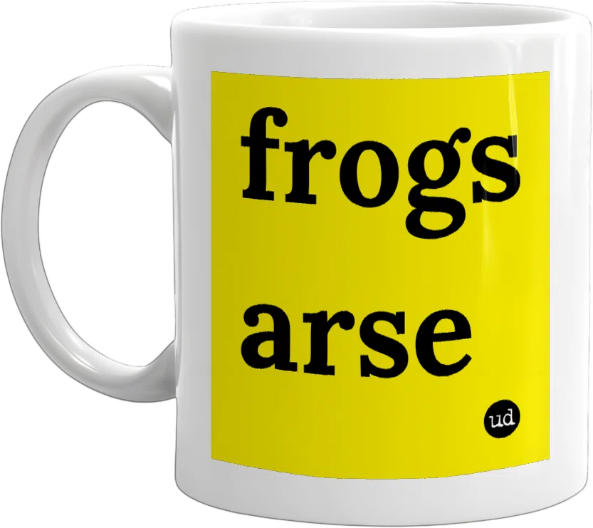 frogs arse front