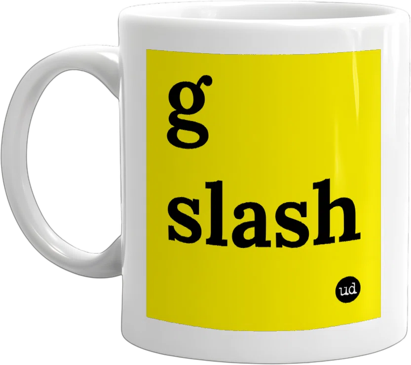 g slash front